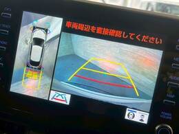 【アラウンドビューモニター】を装備で駐車が苦手な方でも安心です。