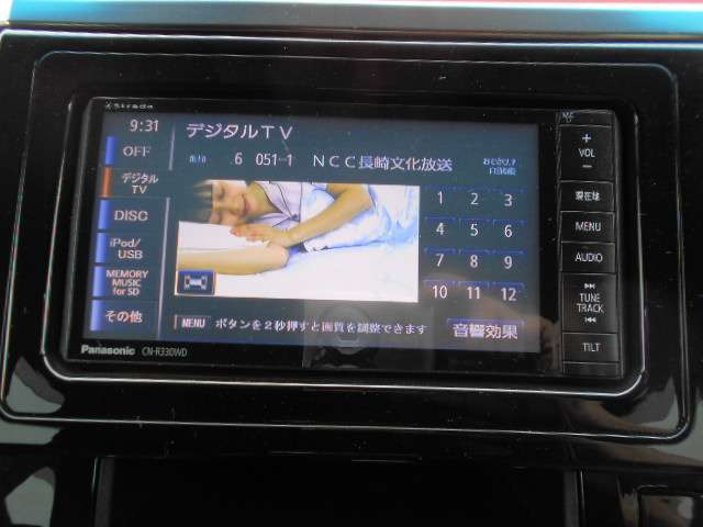 パナソニック製ストラーダナビ/フルセグTV　外部入力付き