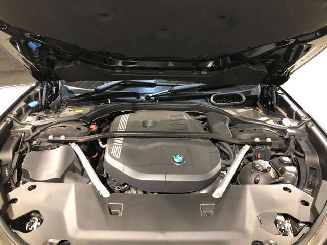 BMW 3.0L 直列6気筒ツインパワーターボ　ガソリンエンジン　：バルブトロニック（無段階可変バルブリフト）、ダイレクトインジェクションシステム、ダブルVANOS（吸排気無段階可変バルブタイミング）