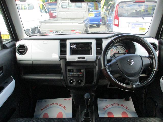 見晴らしがよく開放的な車内。視界も良好です。