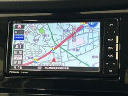 【ナビゲーション】目的地までしっかり案内してくれる使いやすいナビ。Bluetooth接続すればお持ちのスマホやMP3プレイヤーの音楽を再生可能！毎日の運転がさらに楽しくなります！！