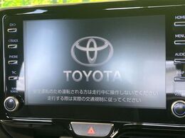 【8インチ　ディスプレイオーディオ】大画面のディスプレイはAppleCarPlayやAndroidAutoが利用可能。大きな画面でスマホナビアプリ等が利用いただけます♪
