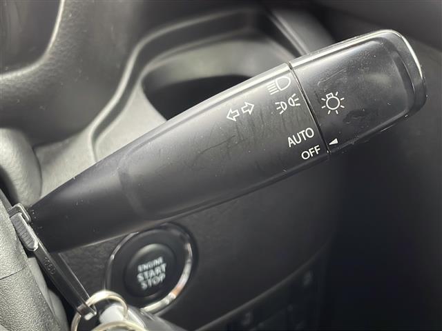 【　オートライト　】オートライトなのでライトの点け忘れを気にすることなく運転が出来ます♪