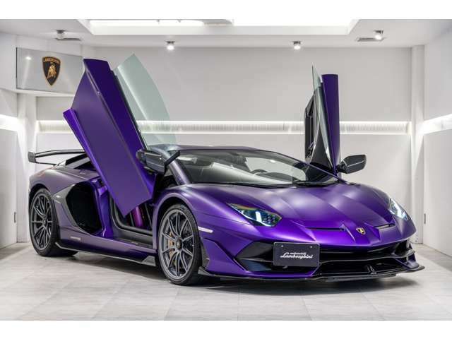 Aventador SVJ　■AdPersonam Color Viola mel   ■Exterior carbon fiber package with style package