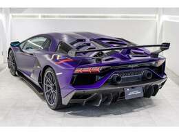 Aventador SVJ　■AdPersonam Color Viola mel   ■Exterior carbon fiber package with style package