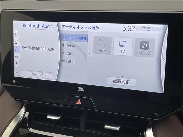 【ナビゲーション】Bluetooth、TV等のAV機能も豊富！HDMI接続等は、ナビの機種によってオプション対応可能です。ご相談ください。