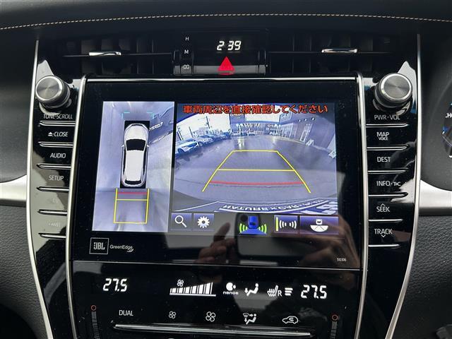 JBLサウンドシステム　全方位カメラ　フルセグTV　サンルーフ　コーナーセンサー　パワーバックドア　レザーシート　前席パワーシート　前席シートヒーター＆クーラー　ドライブレコーダー　ETC2.0