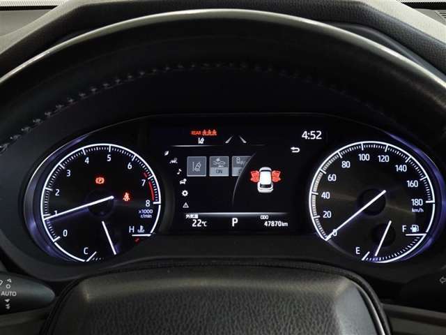 機能的で高級感のあるメーターです。