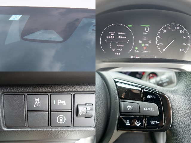 ☆ホンダセンシング付き☆事故に遭わない社会を目指して先進の安全支援システムHonda SENSINGを搭載☆ミリ波レーダーと単眼カメラなどを癒合した高精度な検知機能で安心・快適なドライブをサポート☆