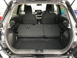 リアシートを倒せばしっかり積めますよ☆