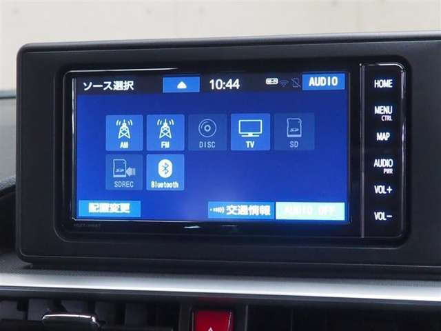 オーディオモードメニュー、フルセグTVも視聴可能！