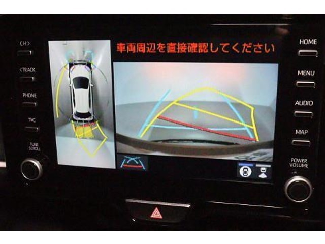 『全周囲モニター』　車両周辺の映像も表示するので、より安心です！