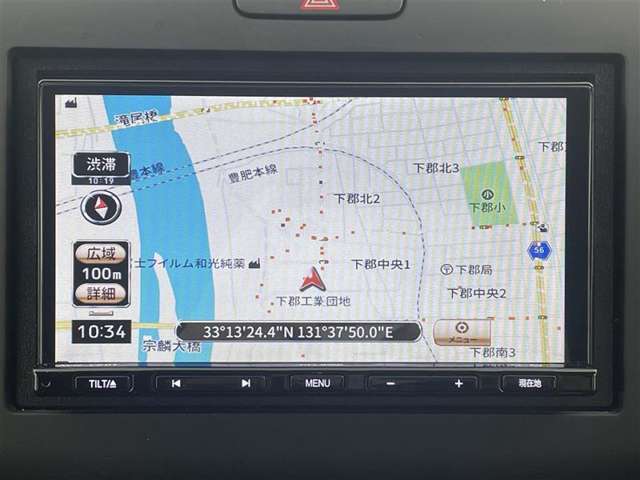【カーナビ】ナビ利用時のマップ表示は見やすく、いつものドライブがグッと楽しくなります！
