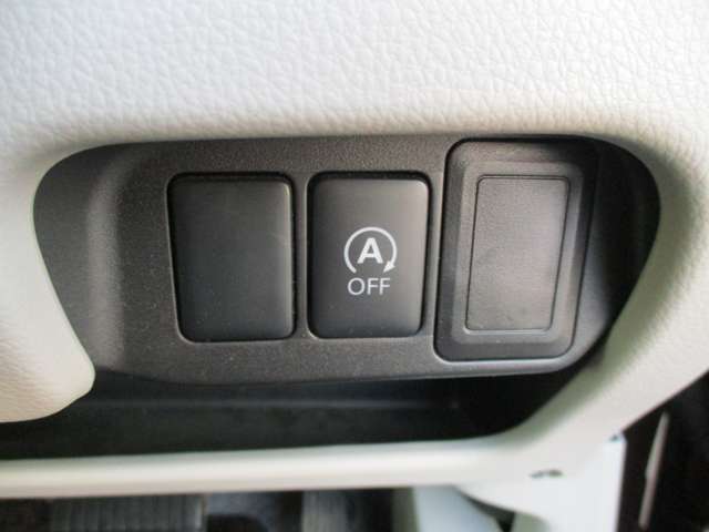 アイドリングストップ付きです。