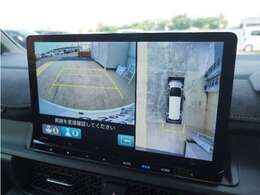◆全周囲カメラシステム◆運転席から見えにくい後方などをナビ画面で確認でき運転を支援するシステムです！