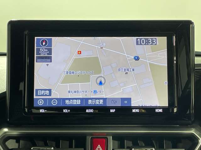 【純正ナビ】専用設計で車内の雰囲気にマッチ！ナビ利用時のマップ表示は見やすく、いつものドライブがグッと楽しくなります！