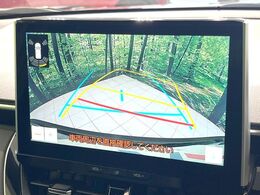 【パノラミックビューモニター】専用のカメラにより、上から見下ろしたような視点で360度クルマの周囲を確認することができます☆死角部分も確認しやすく、狭い場所での切り返しや駐車もスムーズに行えます。