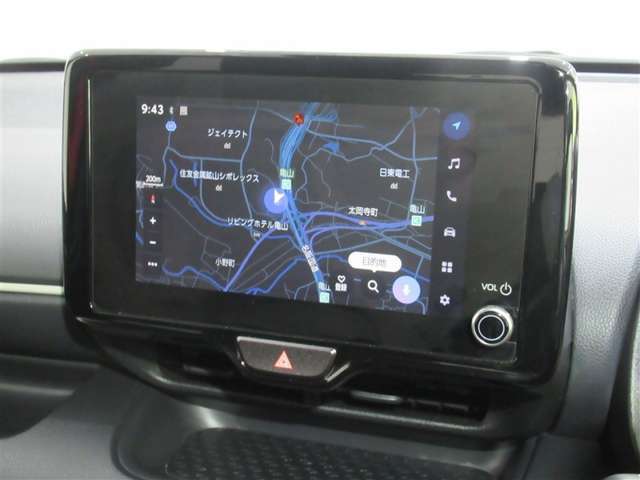 ナビ装着車で遠くのドライブも安心して目的地まで案内してくれます。