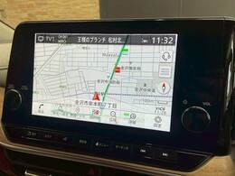 【純正9インチメーカーナビ】装備でフルセグTV視聴やBluetooth等充実装備。