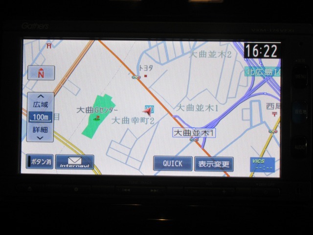 ■メモリーナビ付きですから安心ですよ☆長距離ドライブや旅行に欠かせない装備ですよ☆