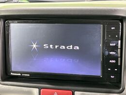 【ナビゲーション】目的地までしっかり案内してくれる使いやすいナビ。Bluetooth接続すればお持ちのスマホやMP3プレイヤーの音楽を再生可能！毎日の運転がさらに楽しくなります！！