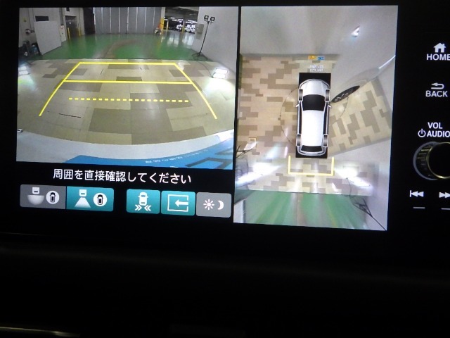 マルチビューカメラシステム！前後左右にカメラがついているのでとっても安心ですね♪