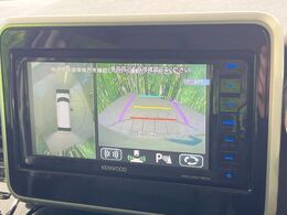 【全方位モニター用カメラ】専用のカメラにより、上から見下ろしたような視点で360度クルマの周囲を確認することができます☆死角部分も確認しやすく、狭い場所での切り返しや駐車もスムーズに行えます。