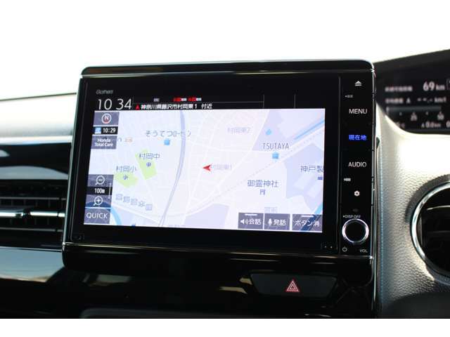 N-BOX専用ナビVXU-227NBi搭載！ナビ付きなので初めての場所でも楽々ドライブが叶います♪