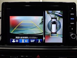 【リアカメラ】3パターンの映像表示で、後方確認をサポート！映像は『ノーマル』『広角』『真上』の3モードから選べます♪