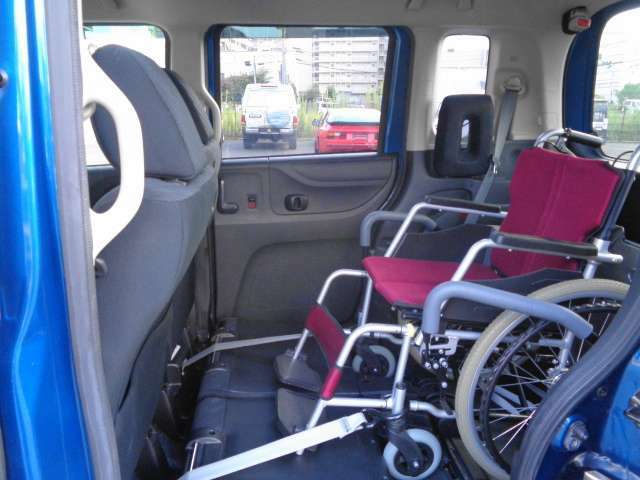 ※画像の車いすは使用例です