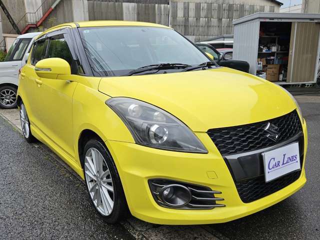 6速ミッションのスイフトスポーツ入庫しました！！走行距離111000キロです！タイミングチェーンの車両となります！！