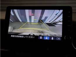 【バックカメラ】後退時も安心。リバース連動で画面が切り替わるのでとっても便利。