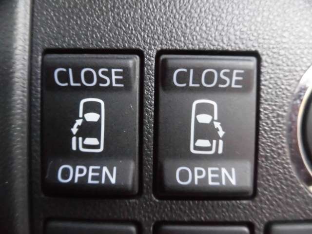 両側パワースライドドア！開閉操作も運転席から可能です！