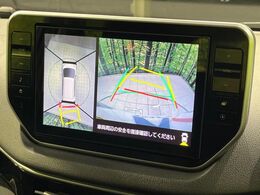 【パノラマモニター】専用のカメラにより、上から見下ろしたような視点で360度クルマの周囲を確認することができます☆死角部分も確認しやすく、狭い場所での切り返しや駐車もスムーズに行えます。