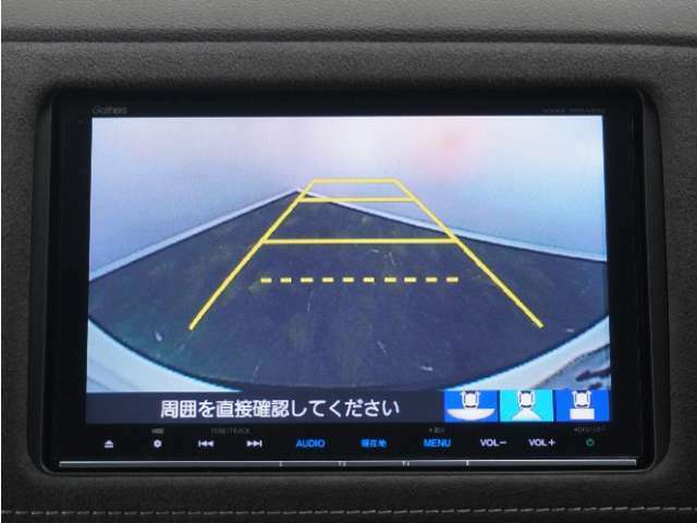 ◆バックカメラ◆リバースにするだけで映ります、後方の安全確認や、狭い駐車場での車庫入れ、雨の日や夜間など視界の悪い時に便利です！安全にバックする為には欠かせない装備です。