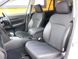 ハーフレザーシート装備☆内装ももちろんクリーンナップ済みですので気持ちよくお使いいただければと思います！