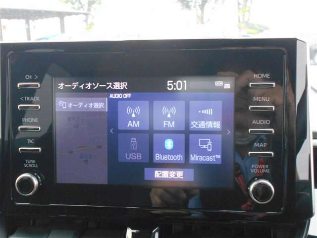 ラジオAM・FM、ブル-トゥ-ス音楽再生にも対応してます(^^♪