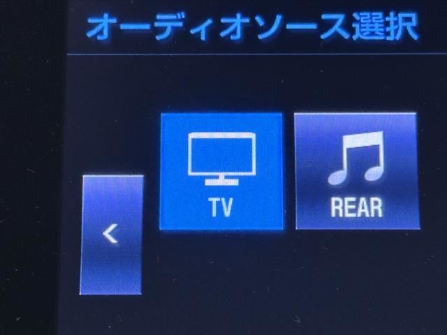 TVが見れるチューナーを装備しています。　新しい車でも付いていないことで、TVが見れない事も多々あるので要チェックです。