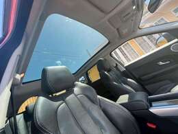 解放感あるパノラミックルーフ