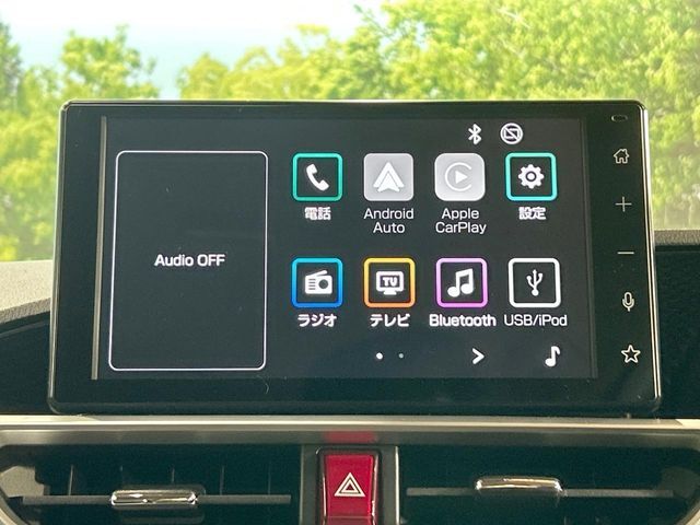【ディスプレイオーディオ】お手持ちのスマートフォンとの連携で、ナビや音楽再生など各種アプリを使用可能。スマホに近い感覚でお使いいただけます♪