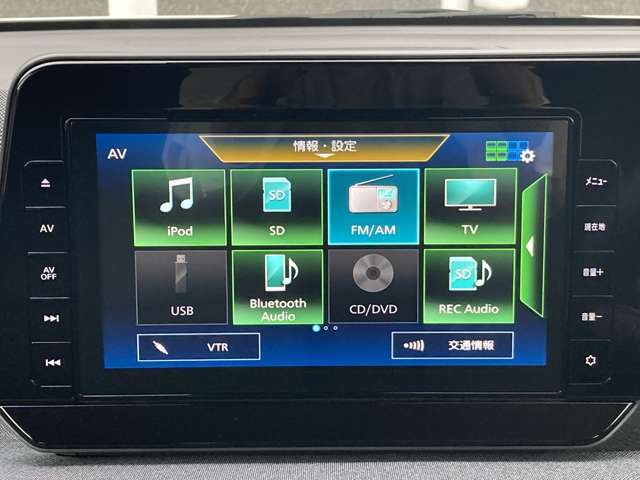 ◆メモリーナビ◆純正メモリーナビ　TV・ラジオ（AM・FM） CD・DVD・Bluetoothがご利用頂けます。Bluetoothの設定でスマートフォンの音楽 ハンズフリーで会話も出来ます。