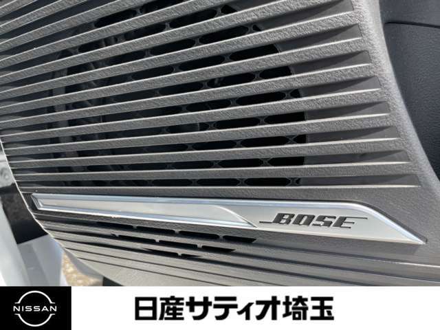 BOSEスピーカー装備