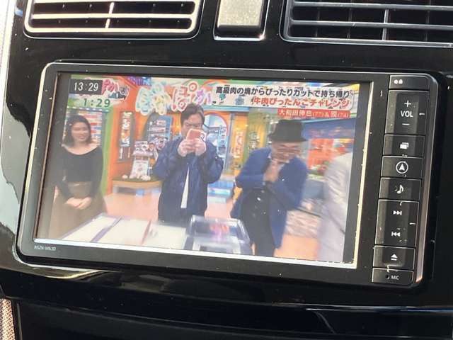 TVのご視聴が可能です。送迎時の待機時間や、ドライブの休憩時間にご活用いただけます。