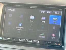 純正SDナビ付き！DVD再生、フルセグTV、Bluetoothオーディオ、バックモニターと装備が充実しております！
