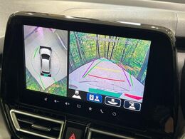 【全方位モニター用カメラ】専用のカメラにより、上から見下ろしたような視点で360度クルマの周囲を確認することができます☆死角部分も確認しやすく、狭い場所での切り返しや駐車もスムーズに行えます。