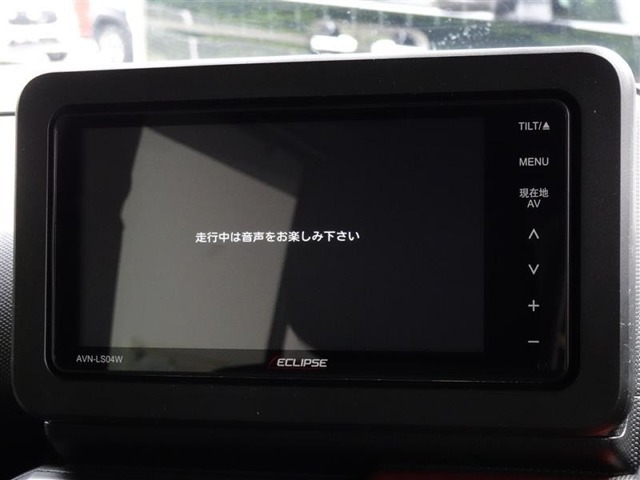 地デジ対応、フルセグデジタルTV放送が視聴できます。