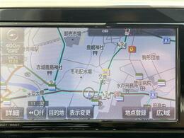 【純正ナビ】専用設計で車内の雰囲気にマッチ。ナビ利用時のマップ表示は見やすく、いつものドライブがグッと楽しくなります。