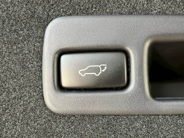 【電動リアゲート】ボタンひとつで大きなゲートも簡単に開閉可能です。高級車ならではの装備は嬉しいですね。
