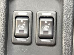【シートヒーター】寒い日に重宝するシートヒーター！エアコンより早く温まってくれるので寒がりの人も安心ですね♪エアコンの温風は乾燥するから苦手、という方にもをおすすめです。