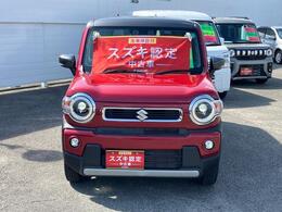 ハスラーハイブリッドX入荷しました！FM/AMラジオ付きCDプレーヤーやフルオートエアコン・LEDヘッドランプ・シートヒーター・マイルドハイブリッドなどを装備した一台です！